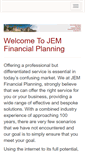 Mobile Screenshot of jemfinancial.com